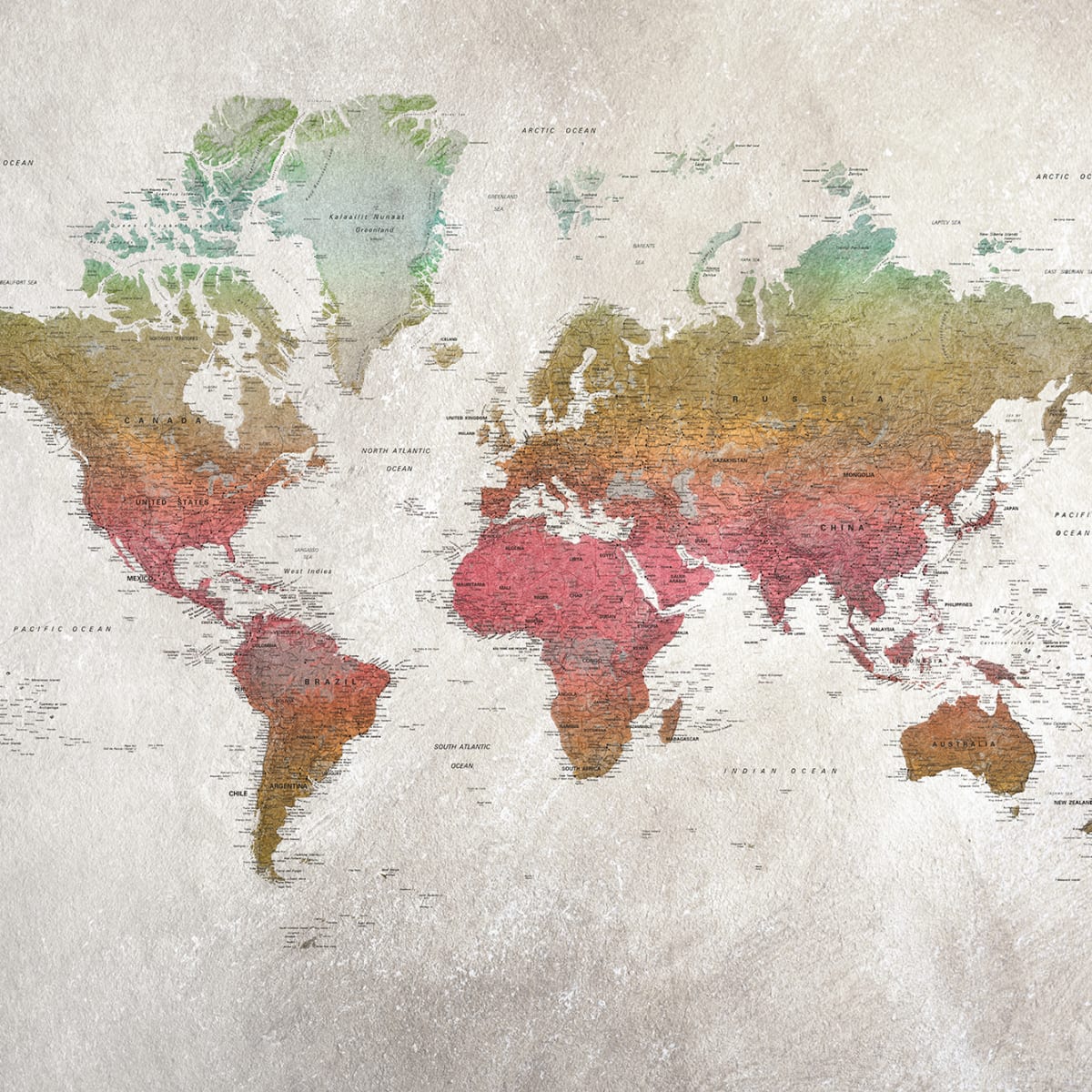 Tapetti School Atlas, Rainbow