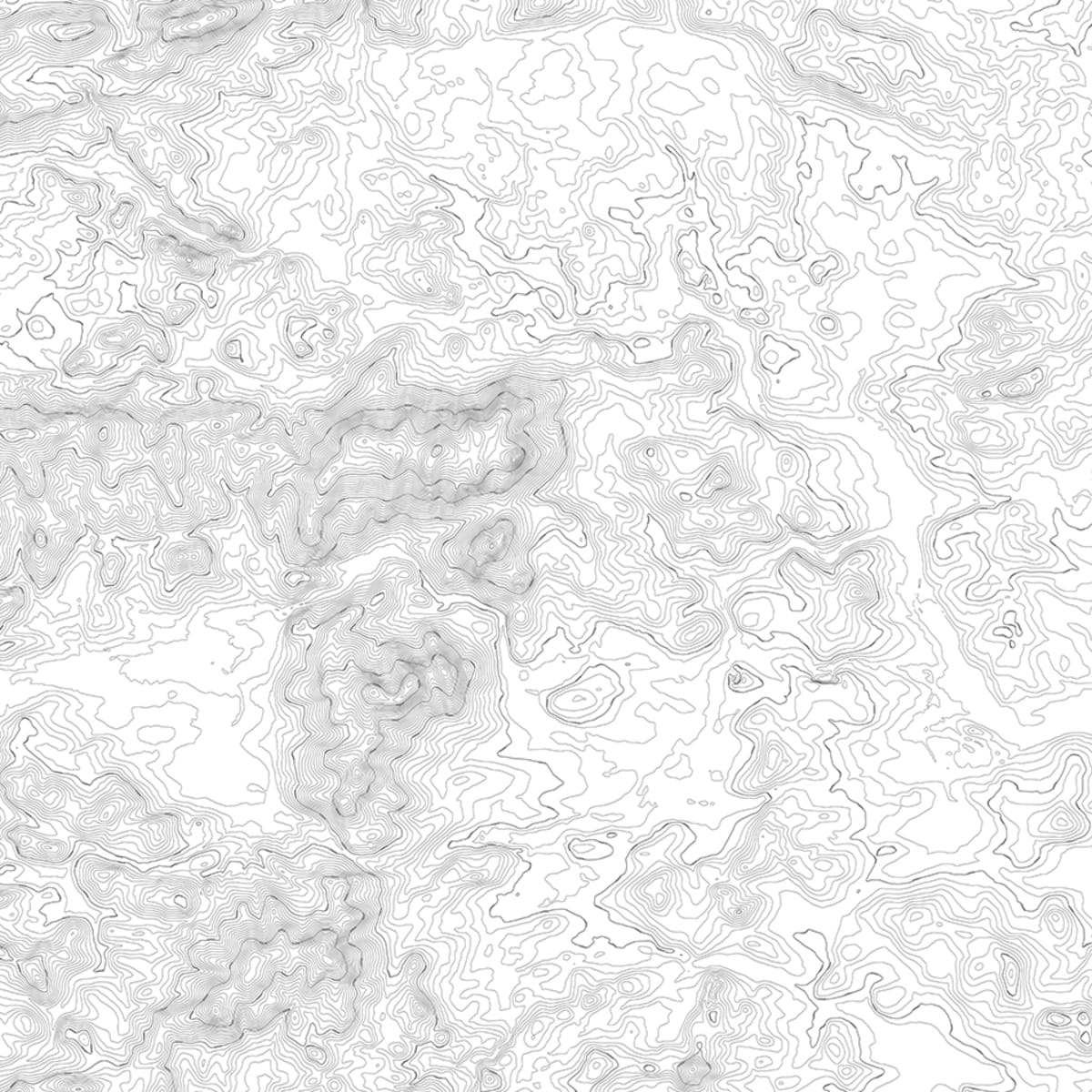 Tapetti Elevation Lines, White