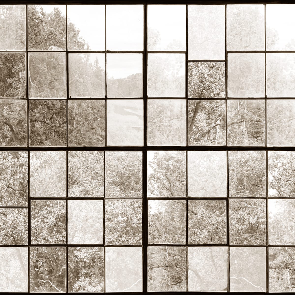 Tapetti Factory Window, Sepia
