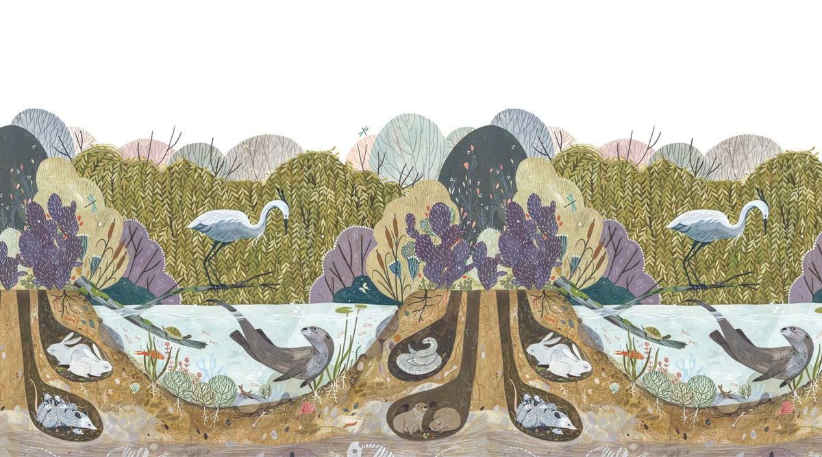 Tapetti Wild Willows