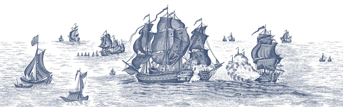 Tapetti High Seas, Henderson Blue