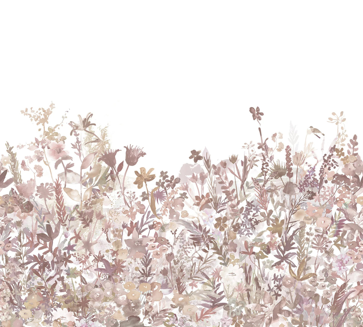 Tapetti May Meadow, Dusty Pink