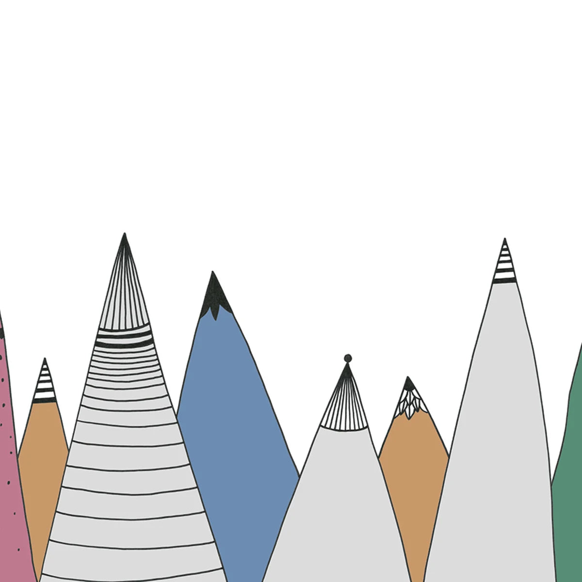 Tapetti Mountain Ridge, Color