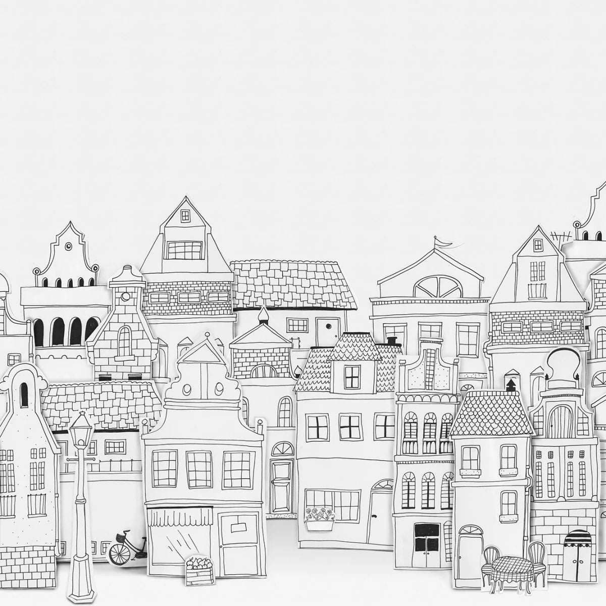 Tapetti London Houses