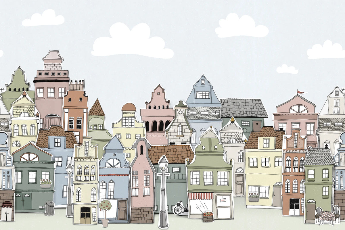 Tapetti London Houses, Summer