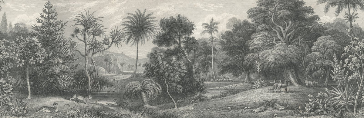 Tapetti Jungle Land, Vintage