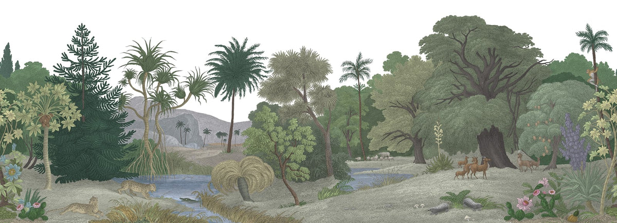 Tapetti Jungle Land, Color