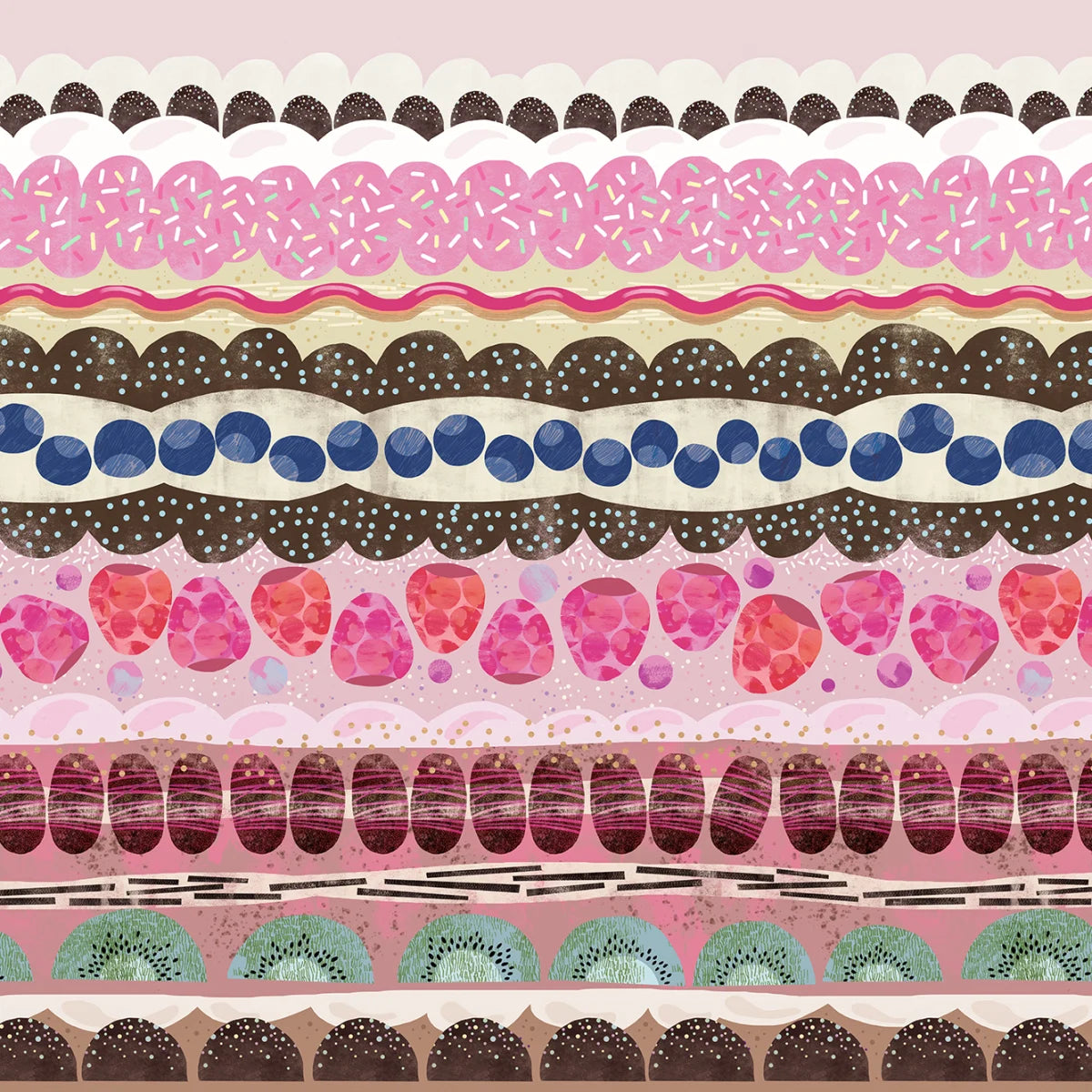 Tapetti Sugar Stripes