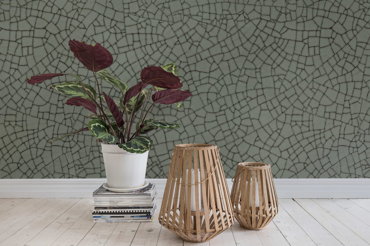 Tapetti Raku Crackle, Jade