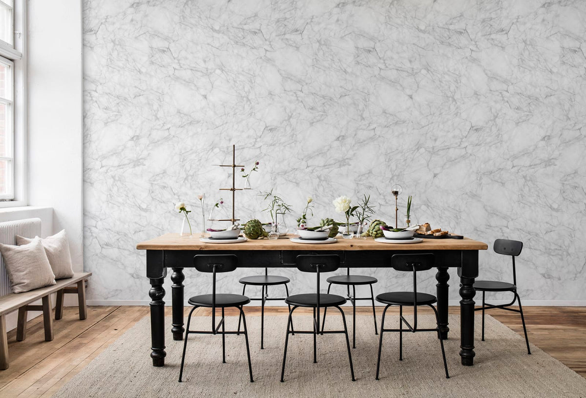 Tapetti Noble Marble, White