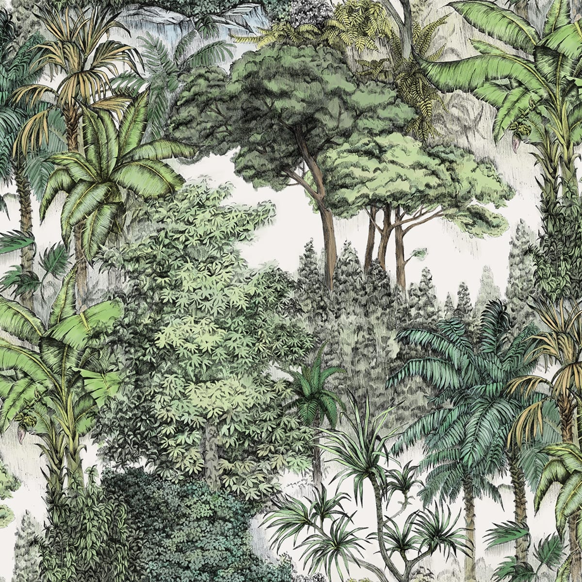 Tapetti Secret Garden, Lush