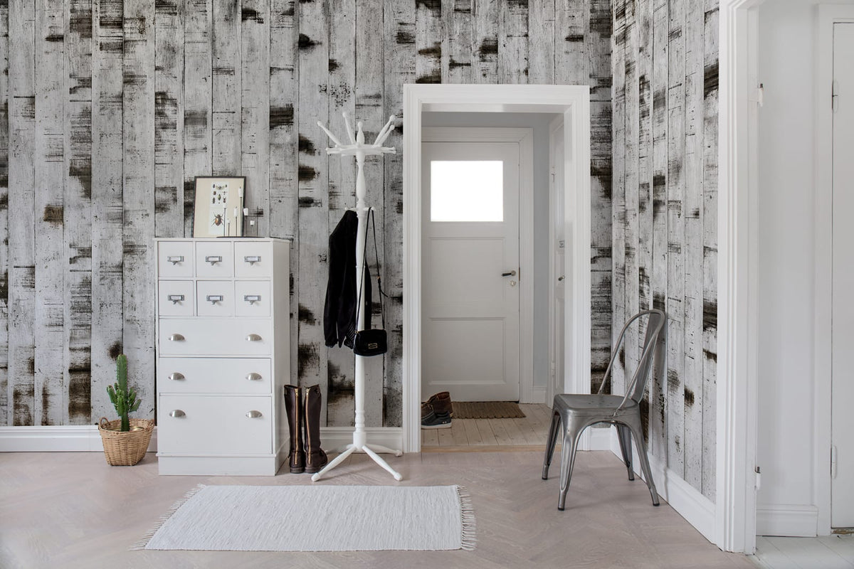 Tapetti Metal Birch