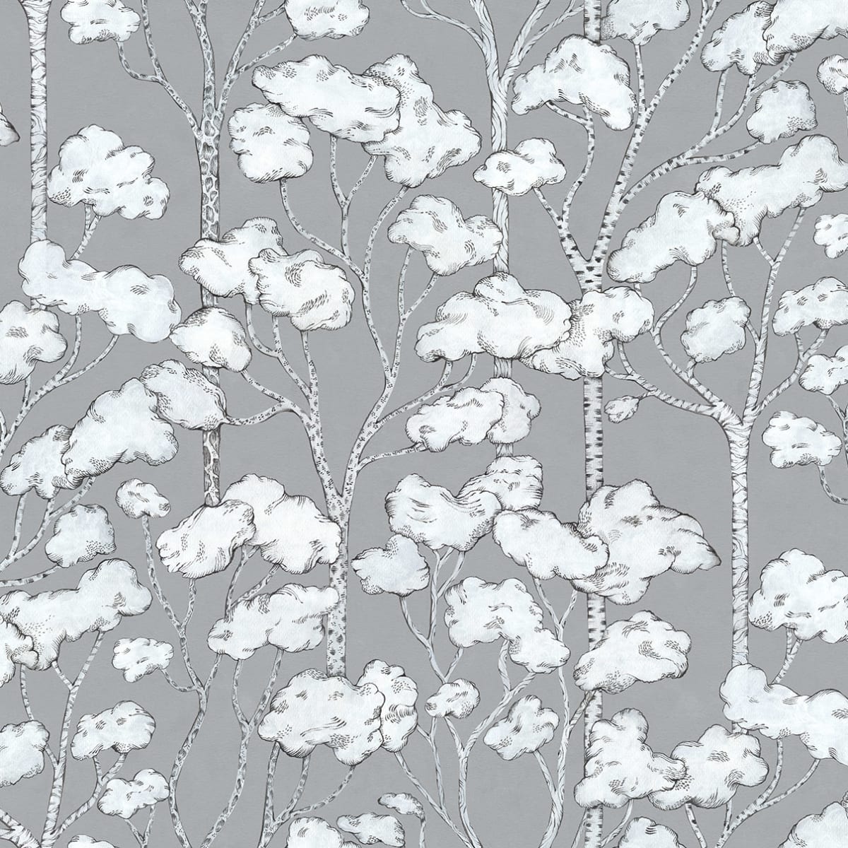 Tapetti Animal Tree, Gray