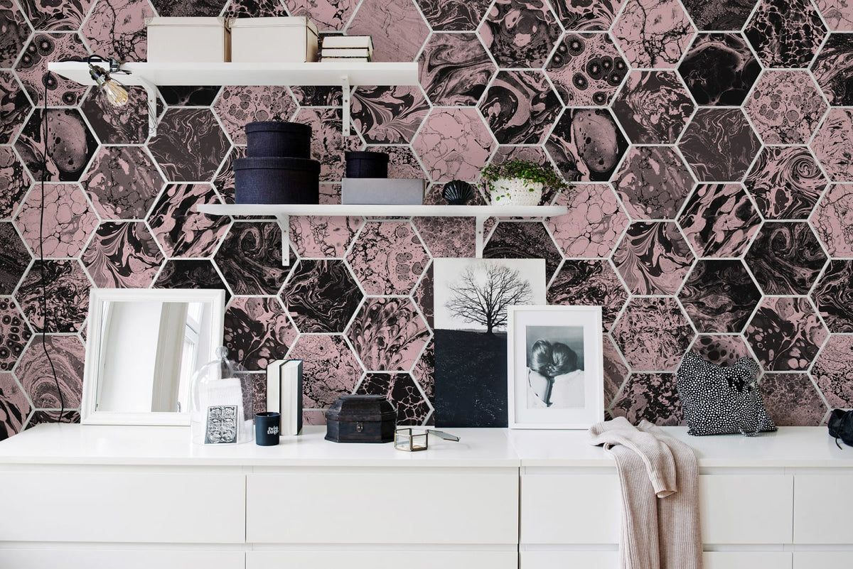 Tapetti Mixed Memories, Dusty Pink