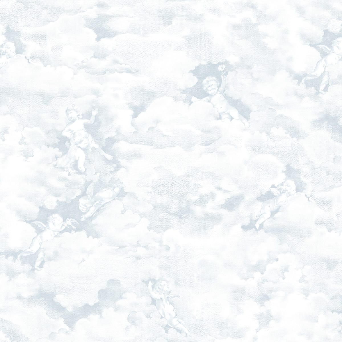 Tapetti Chubby Cherubs, Blue
