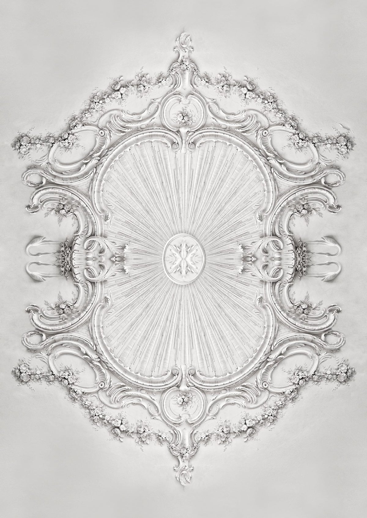 Tapetti Stucco Gloria, Ceiling