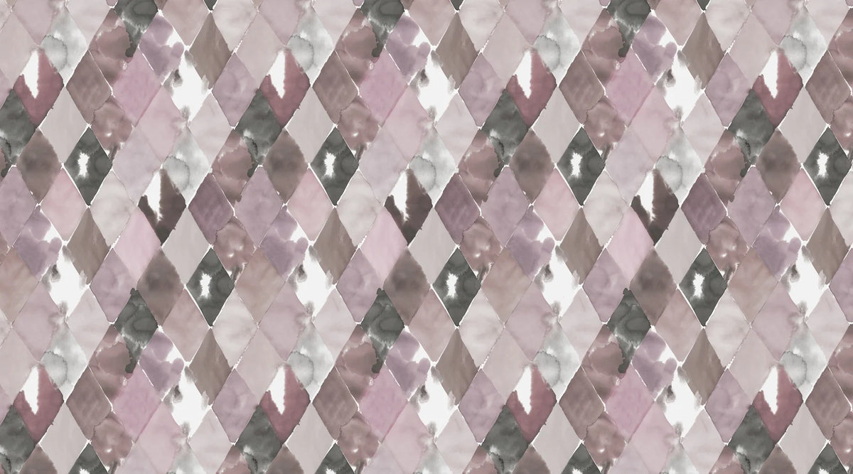 Tapetti Big Harlequin, Plum