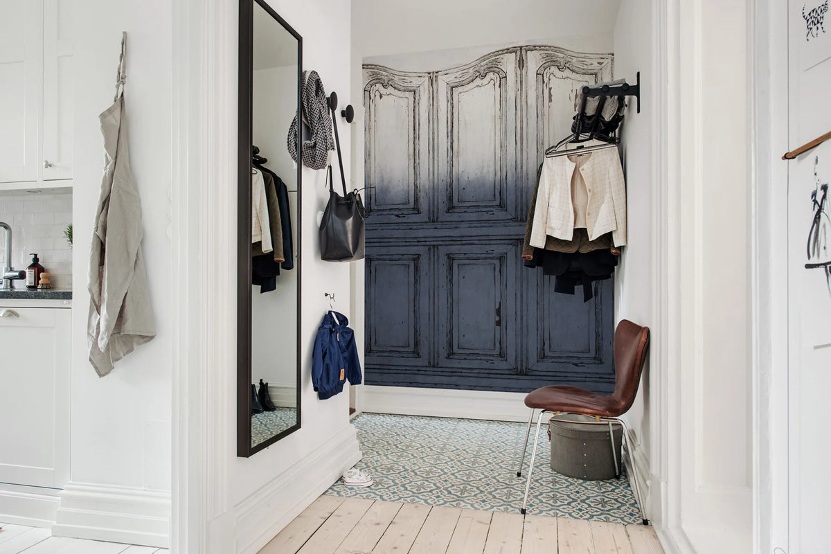 Tapetti Parisian Panels, Dip Dye Blue