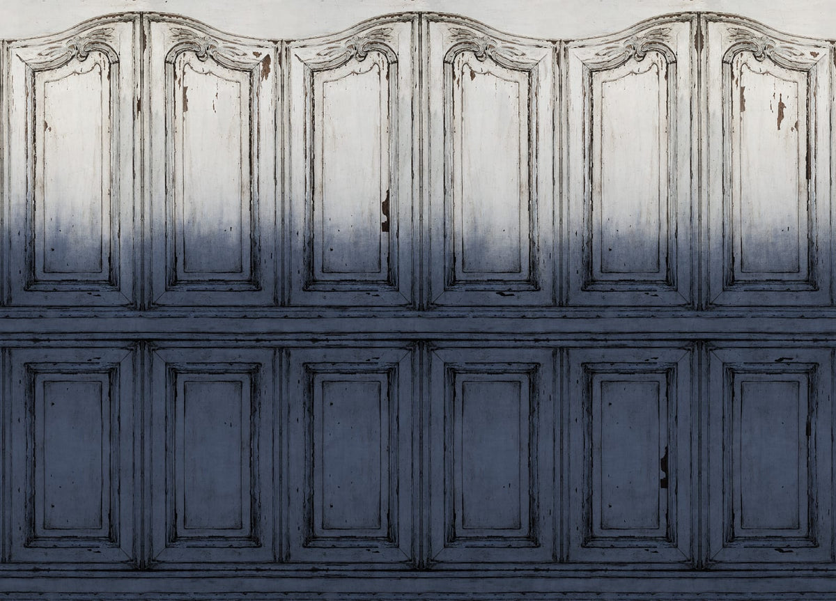 Tapetti Parisian Panels, Dip Dye Blue