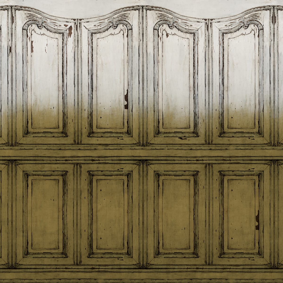 Tapetti Parisian Panels, Dip Dye Yellow