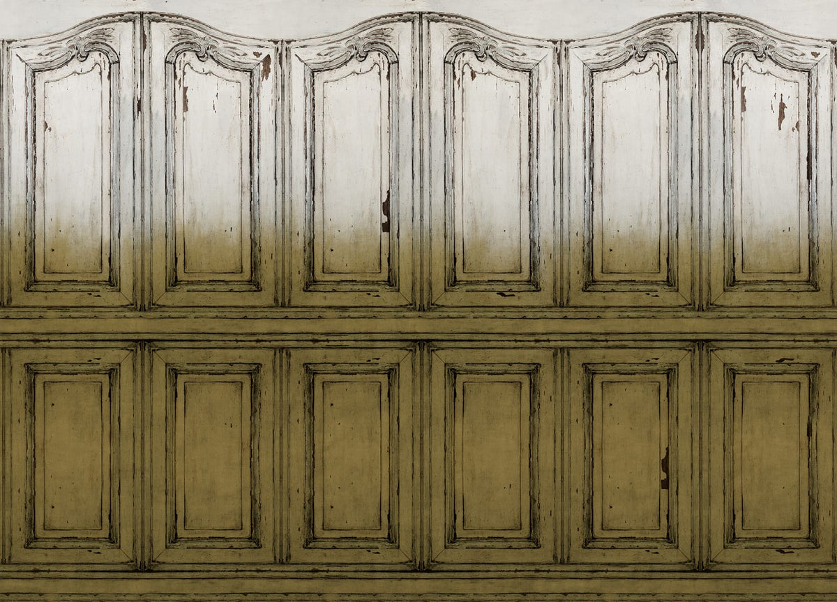 Tapetti Parisian Panels, Dip Dye Yellow