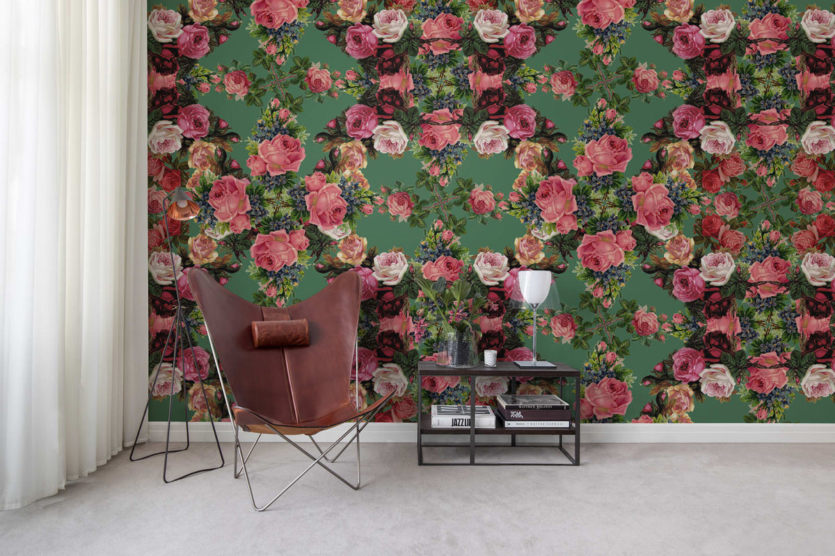 Tapetti Floral Frida, Garden