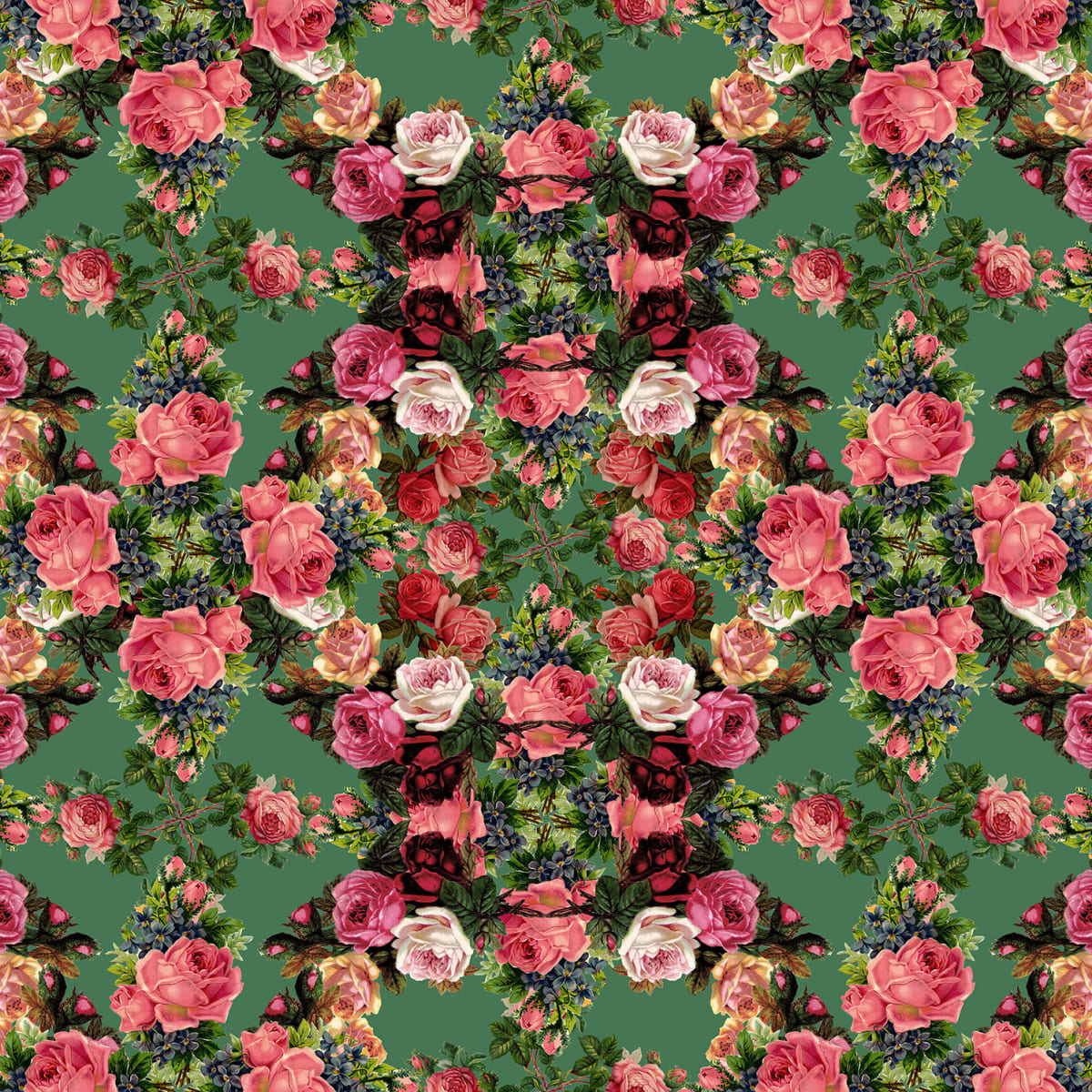Tapetti Floral Frida, Garden