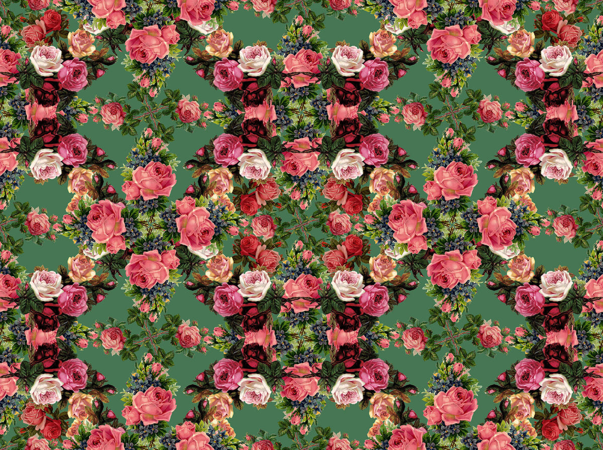 Tapetti Floral Frida, Garden