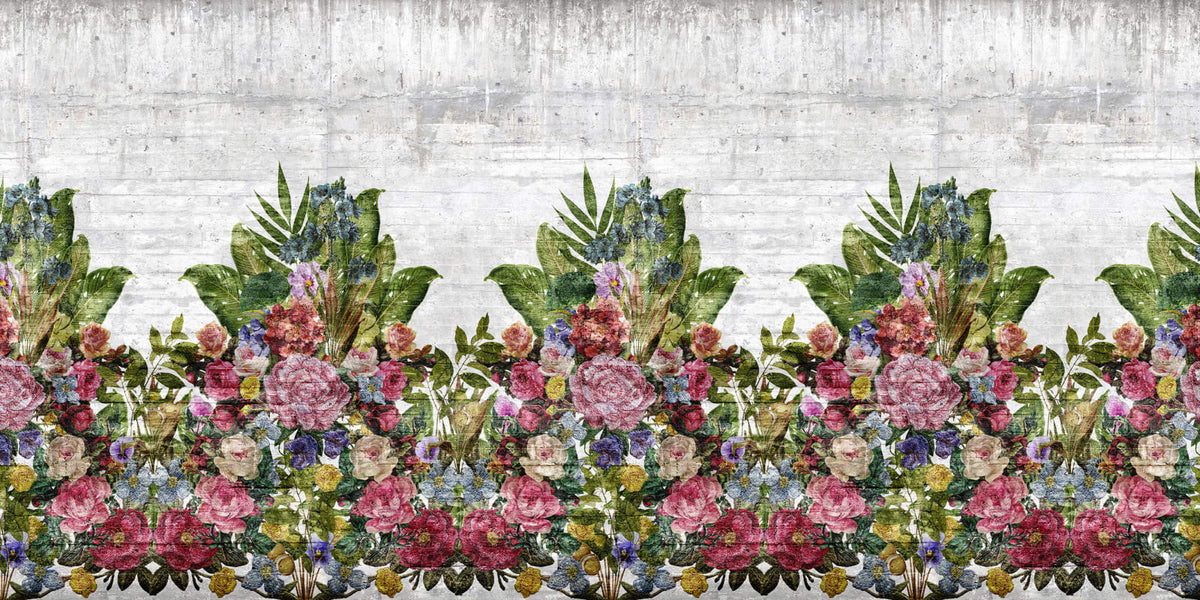 Tapetti Flower Burst, Concrete