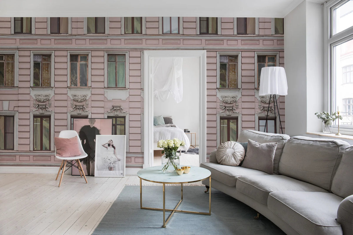 Tapetti Pink Facade