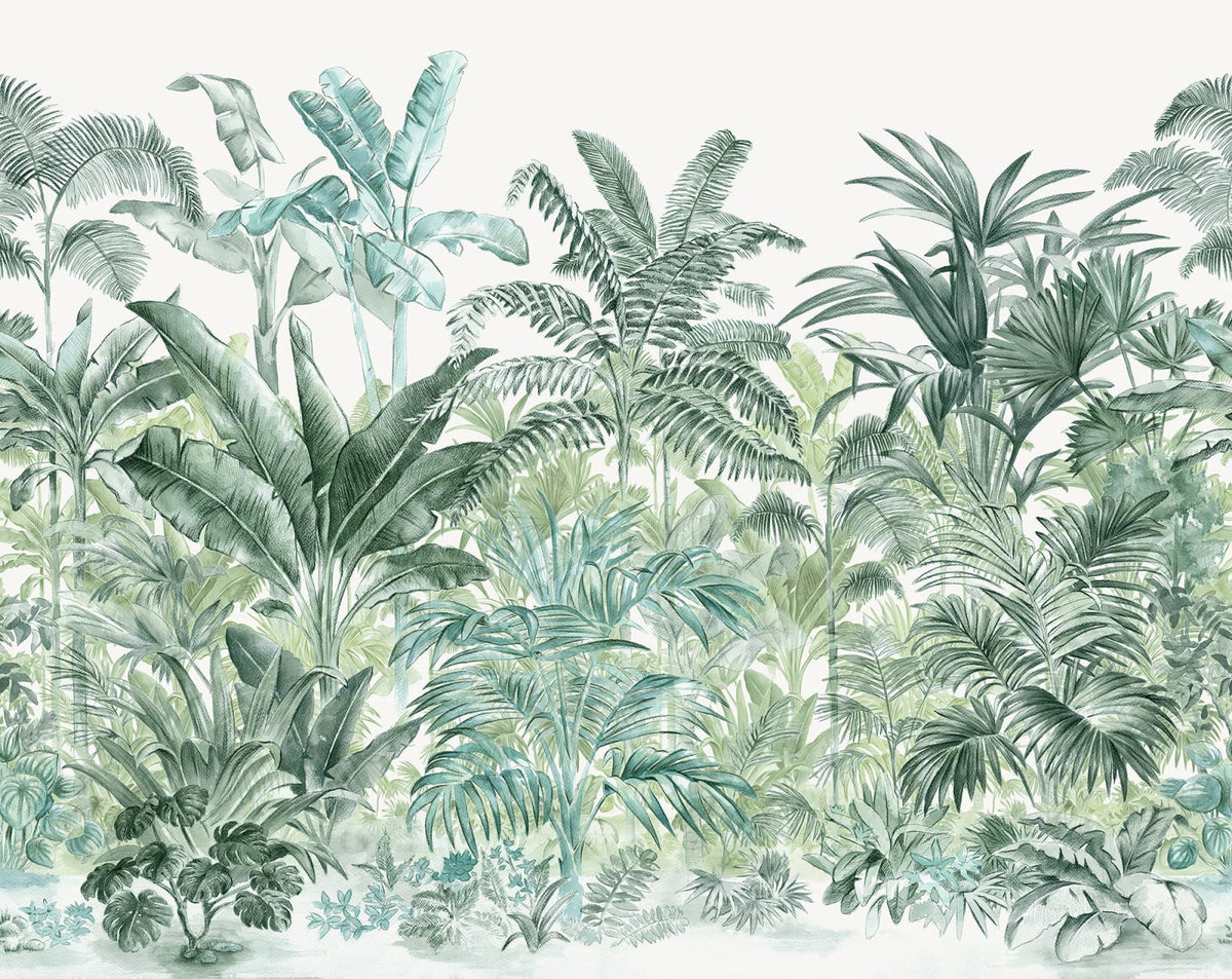 Tapetti Pride Palms, Emerald