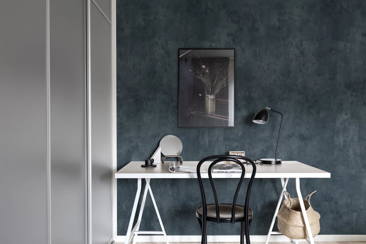 Tapetti Fresco Wall, Blue