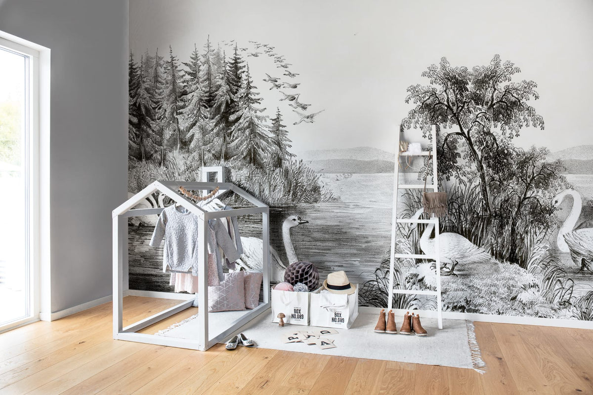 Tapetti Swan Lake