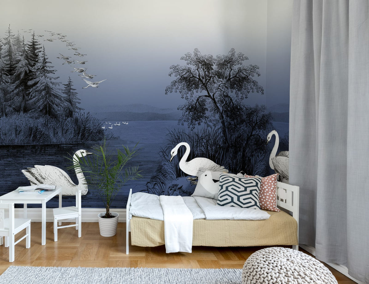 Tapetti Swan Lake, Nightfall