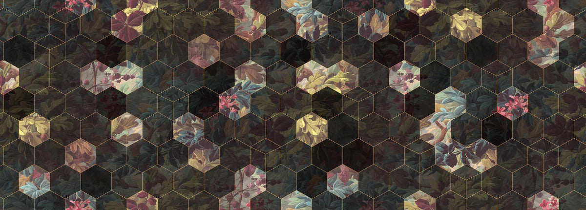 Tapetti Vinum Hexagon