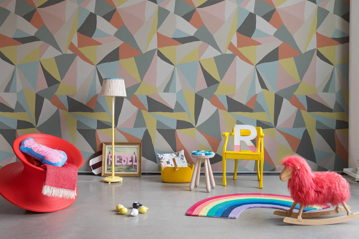 Tapetti Retro Geometry