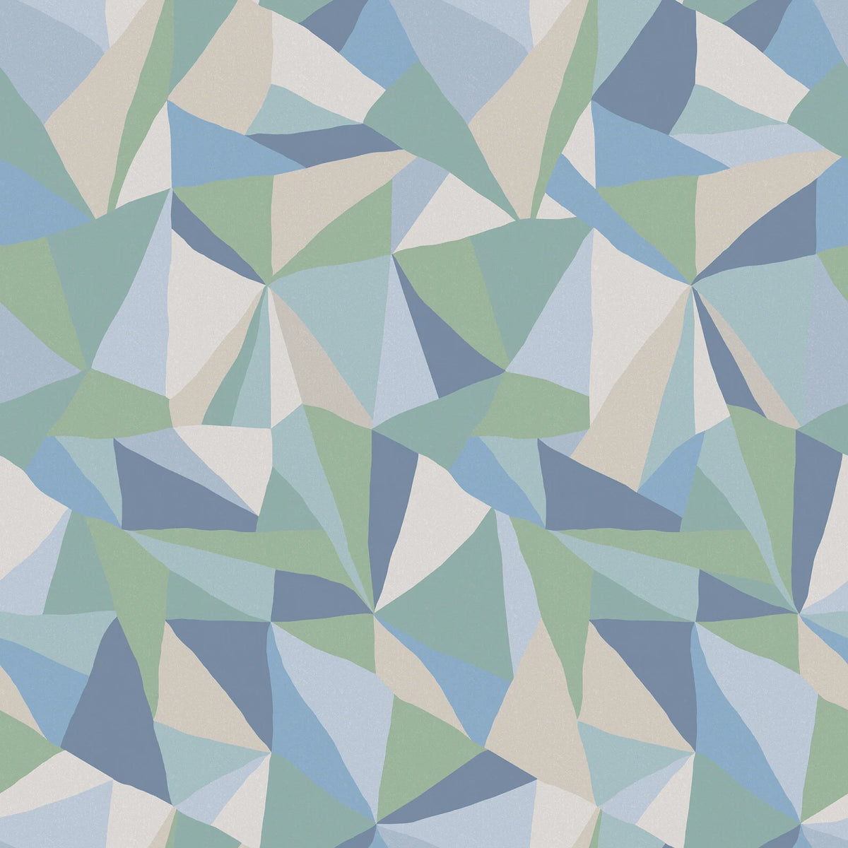 Tapetti Retro Geometry, Ice