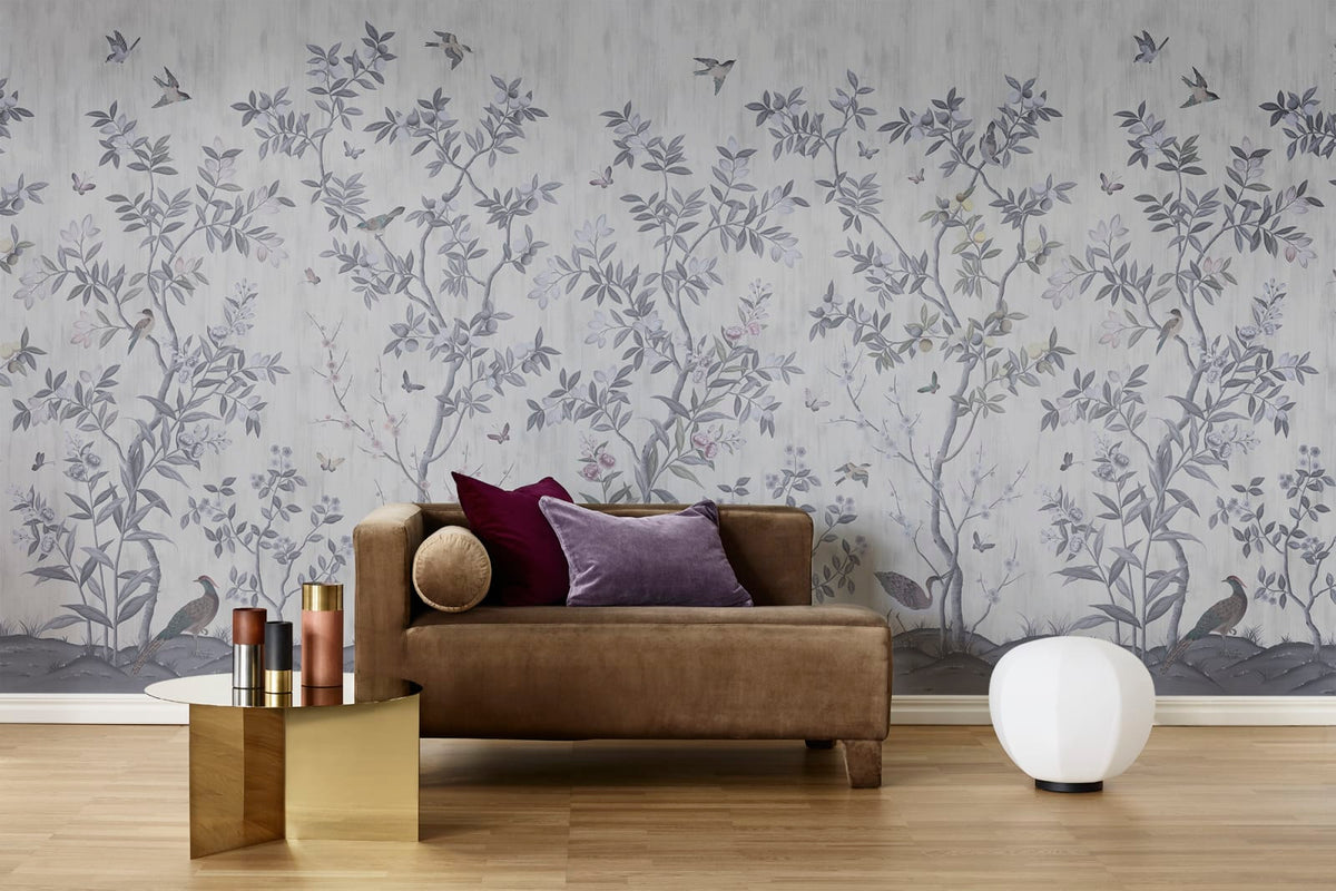 Tapetti Chinoiserie Chic, Pearl Gray