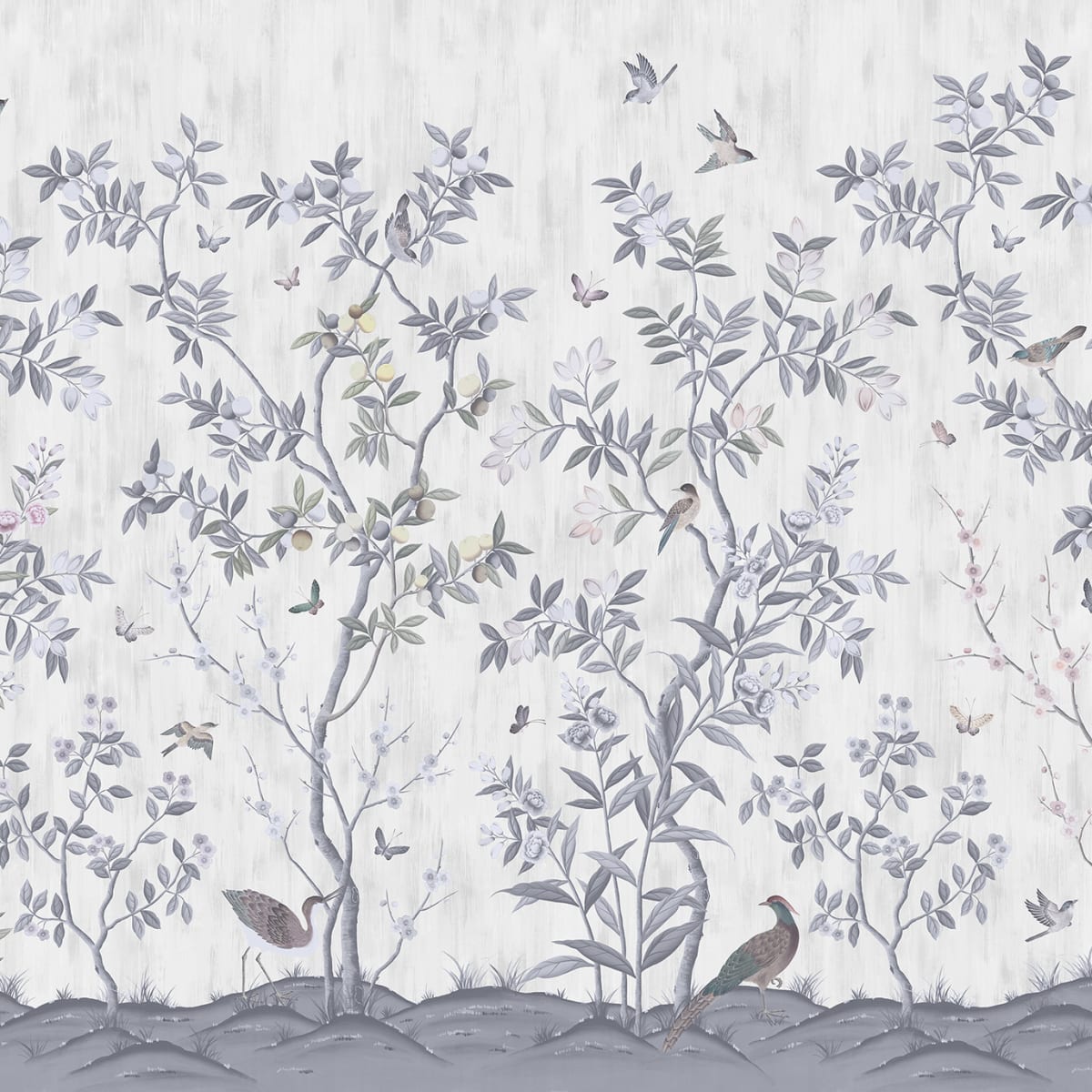 Tapetti Chinoiserie Chic, Pearl Gray