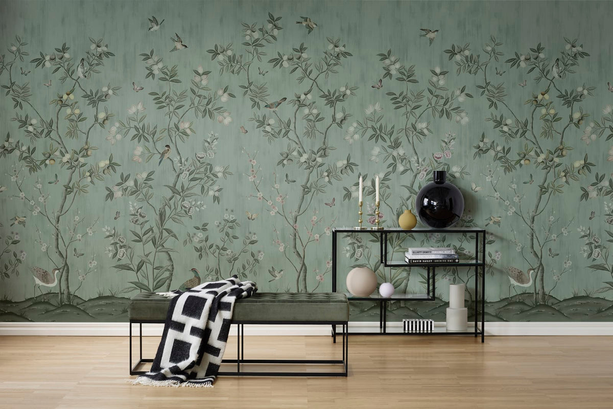Tapetti Chinoiserie Chic, Jade
