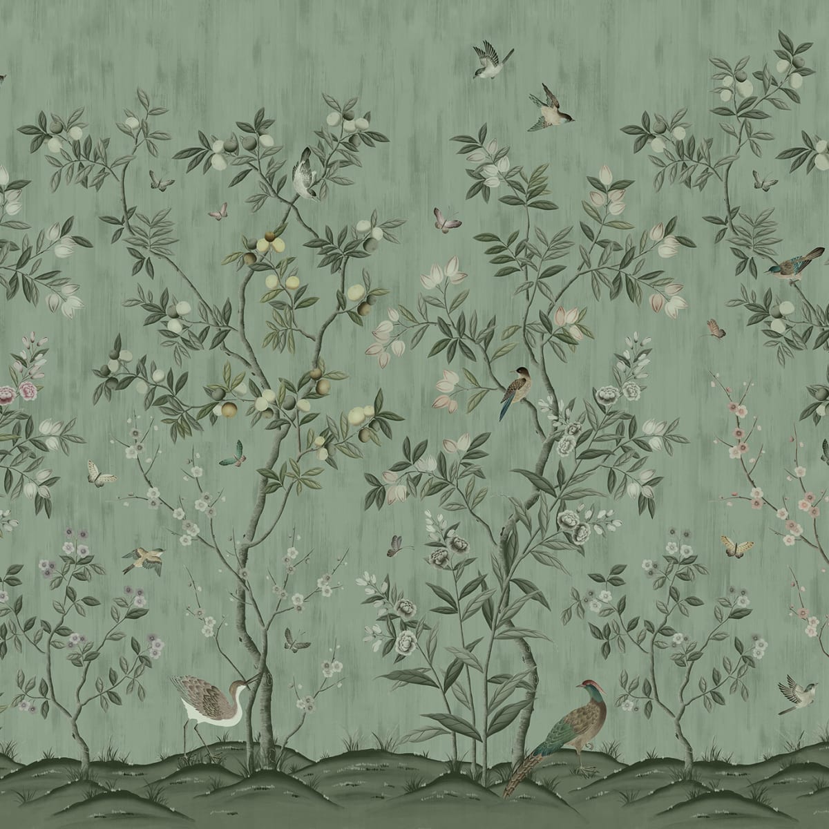 Tapetti Chinoiserie Chic, Jade