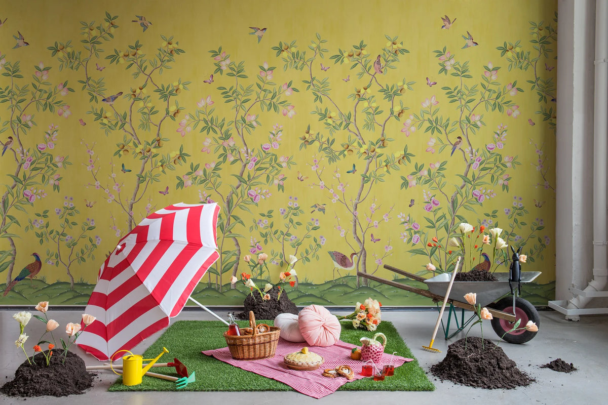Tapetti Chinoiserie Chic, Saffron