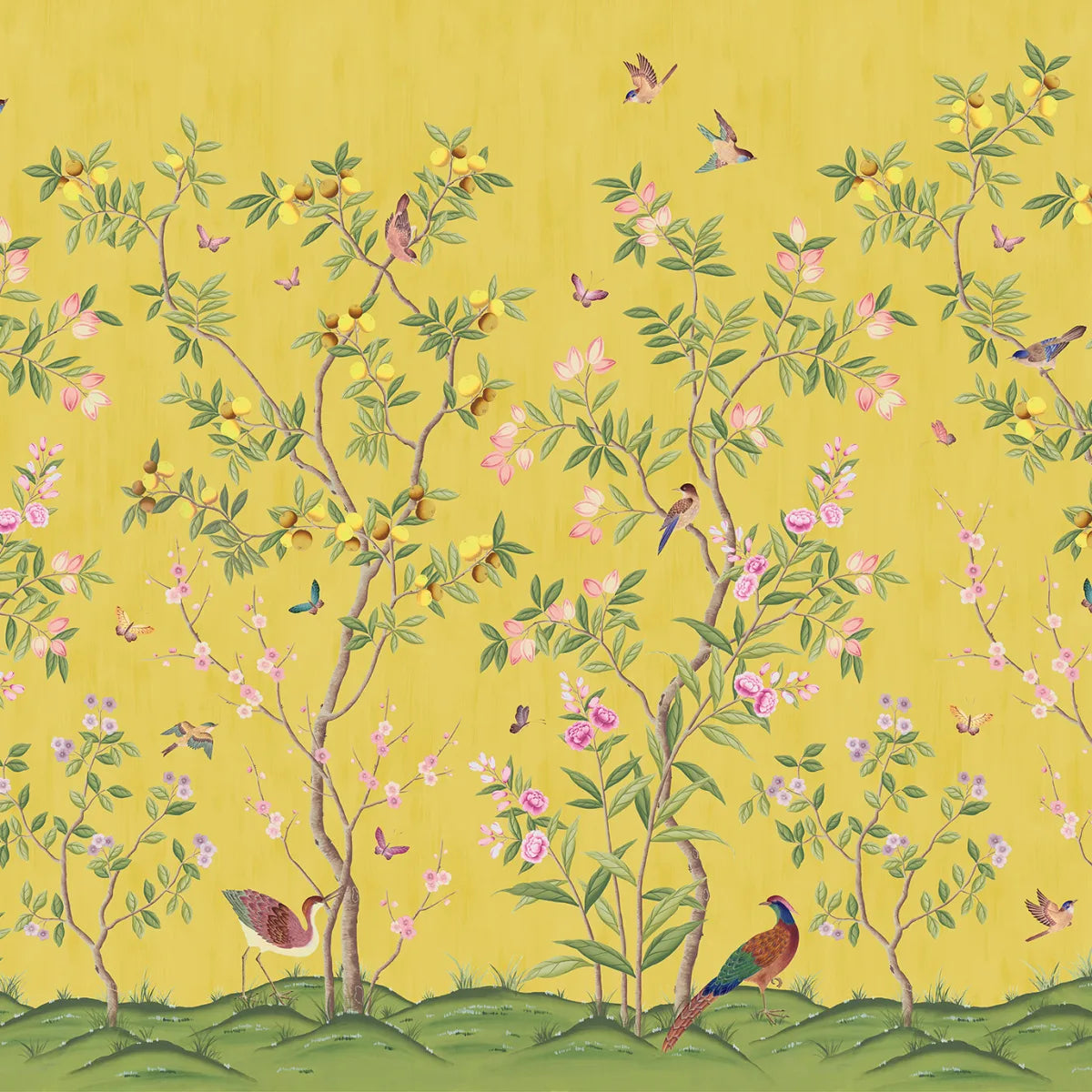 Tapetti Chinoiserie Chic, Saffron