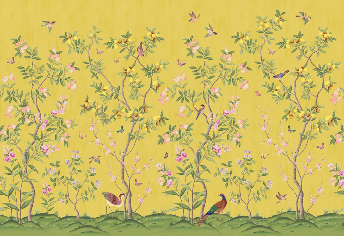 Tapetti Chinoiserie Chic, Saffron