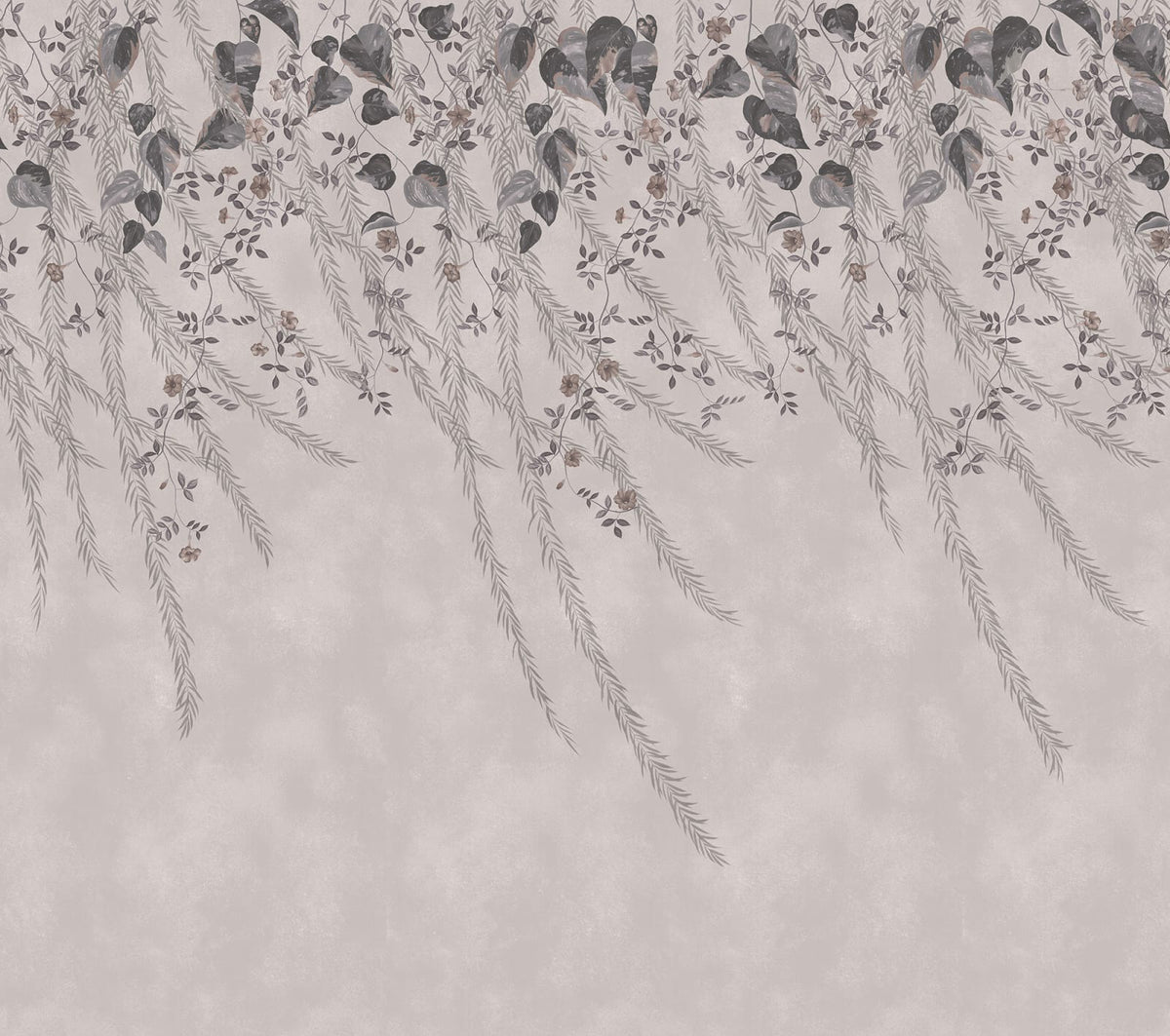Tapetti Lush Foliage, Rose Dust