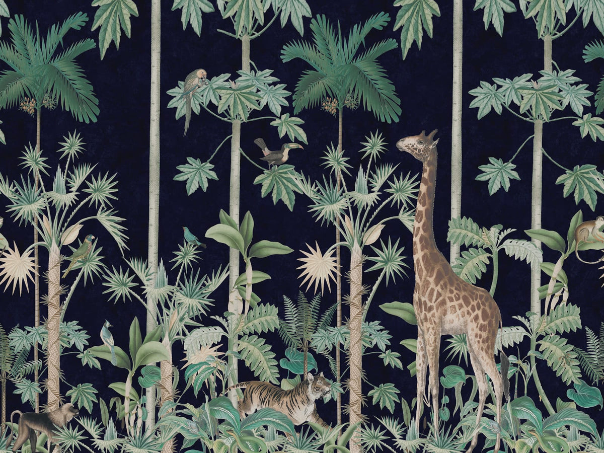 Tapetti Giraffes Stroll, Nightfall