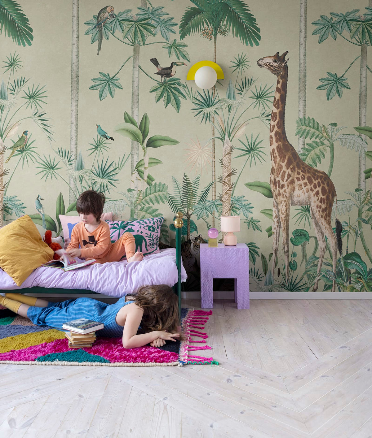 Tapetti Giraffes Stroll, Sunny