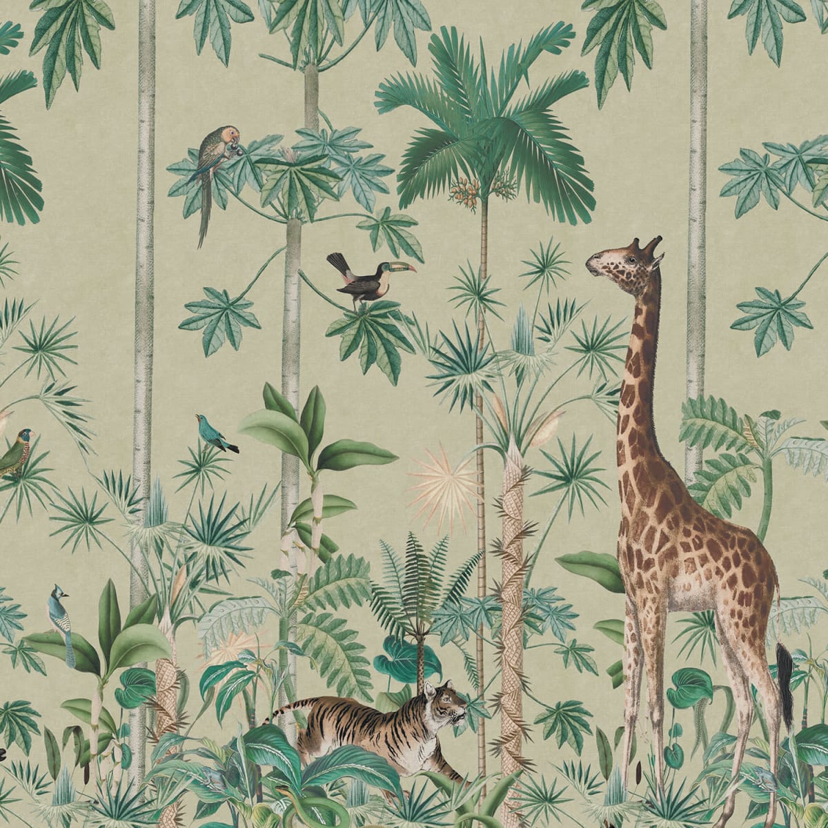 Tapetti Giraffes Stroll, Sunny