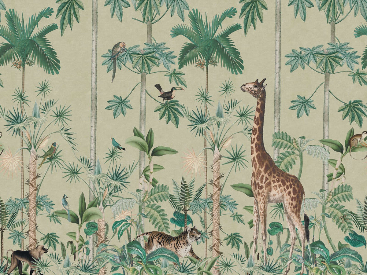 Tapetti Giraffes Stroll, Sunny