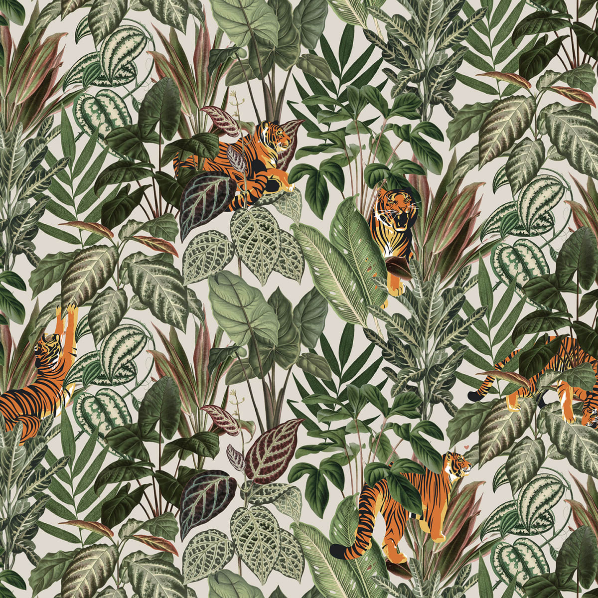 Tapetti Mischievous Tigers
